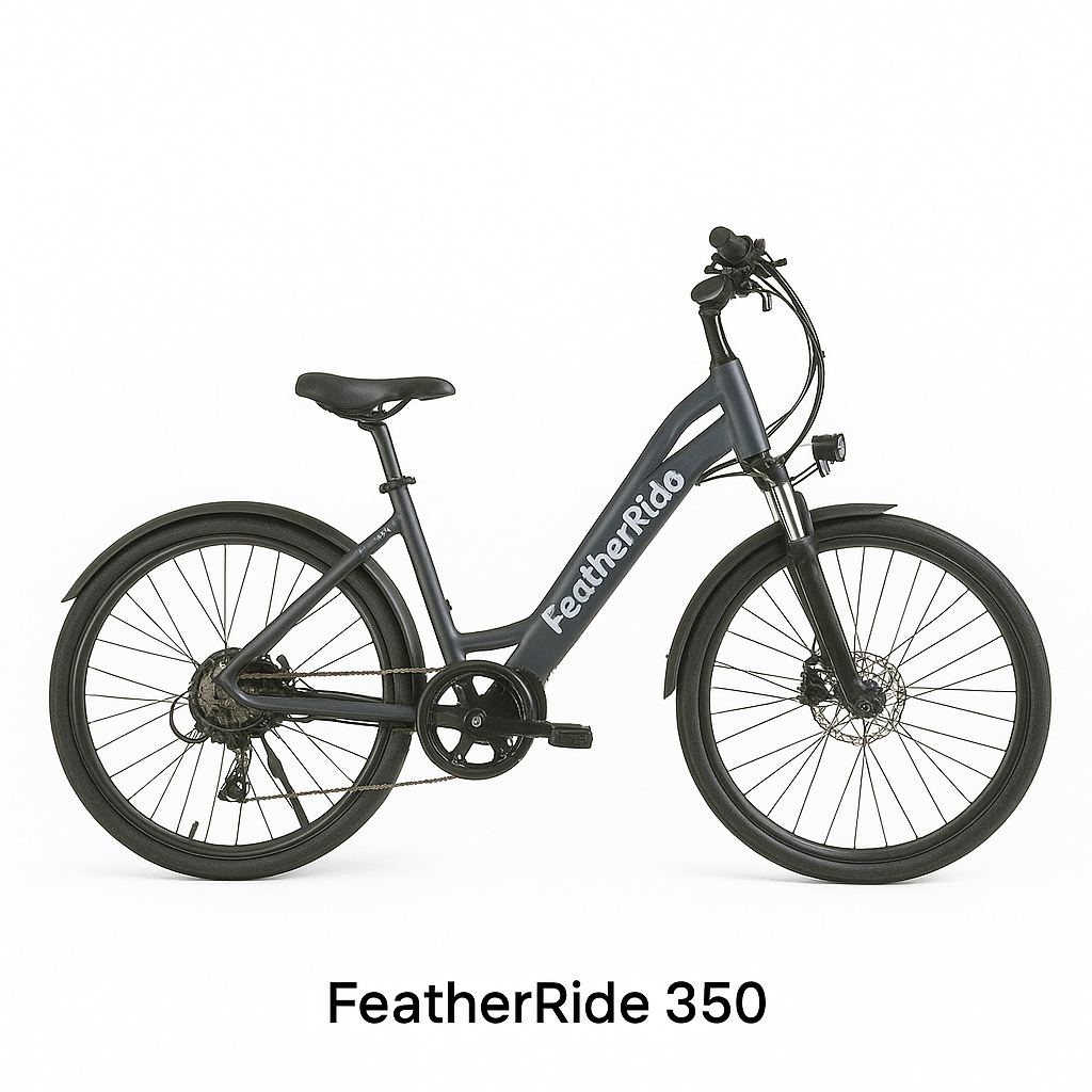 FeatherRide 350 Lightweight E-Bike