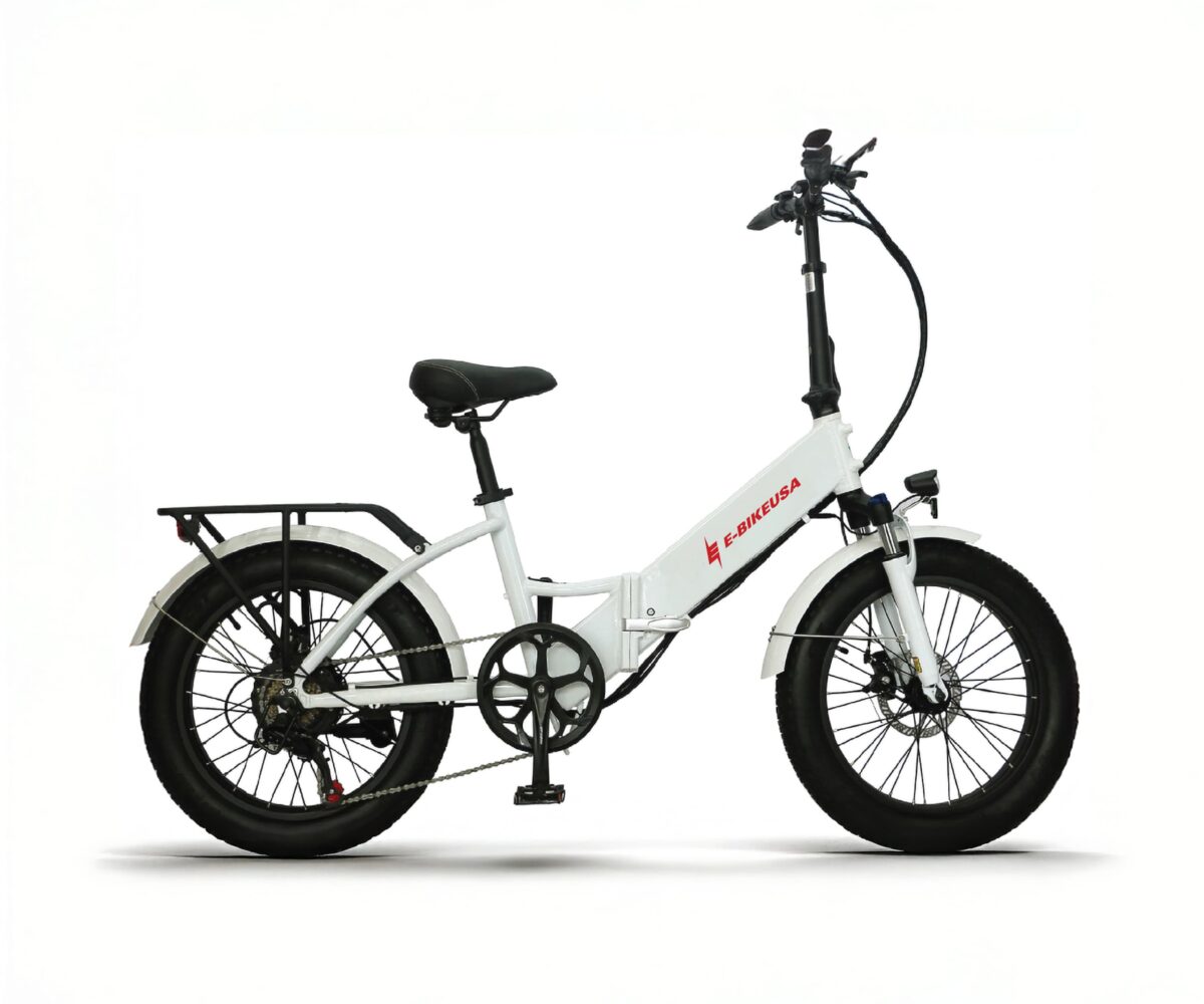E-BIKE USA Moonstruck Folding Step-Thru Electric Bike