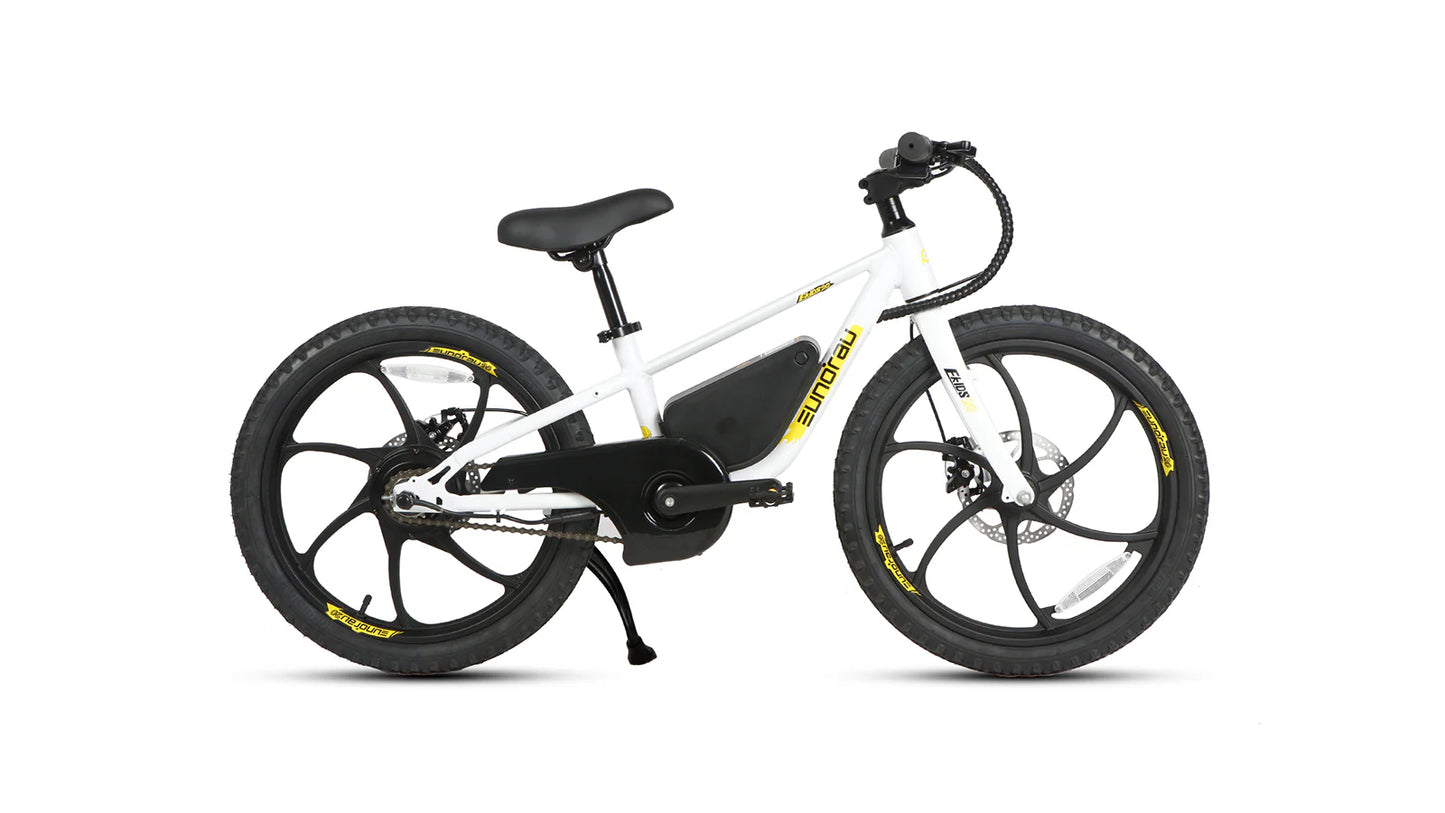 Eunorau EKIDS20 1.0 Flexible Speed Dual-Disc Brake Kids eBike