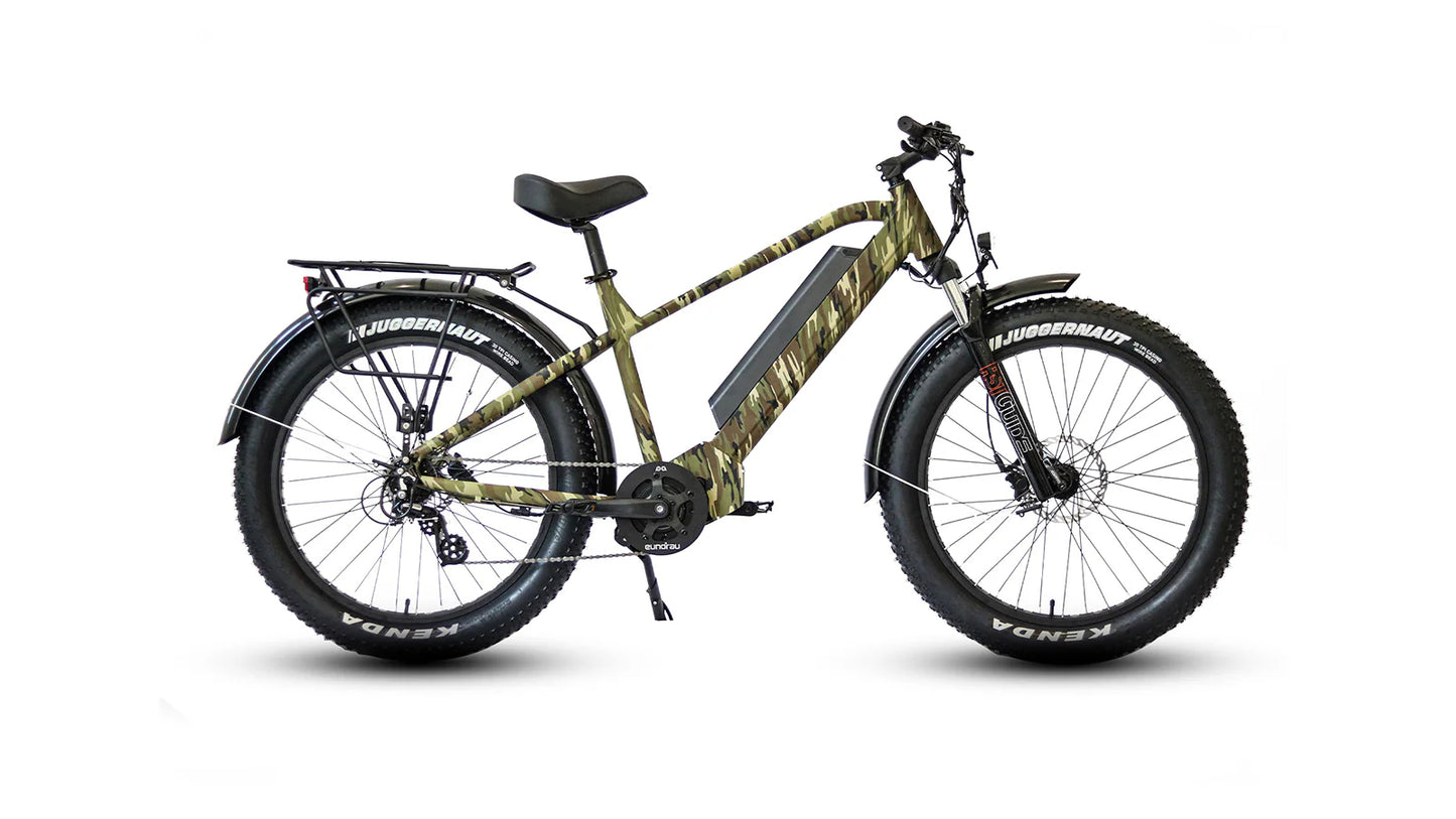 Eunorau FAT-HD 1.0 Pro | High-Torque Mid-Drive All-Terrain Utility E-Bike
