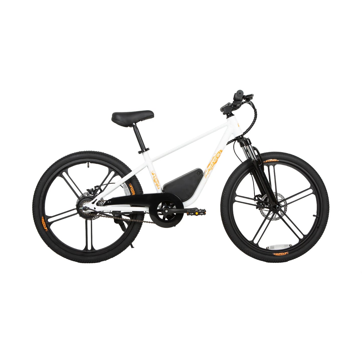 Eunorau EKIDS24 1.0 250W Kids Dual Disc Brakes & Smooth Suspension Electric Bike