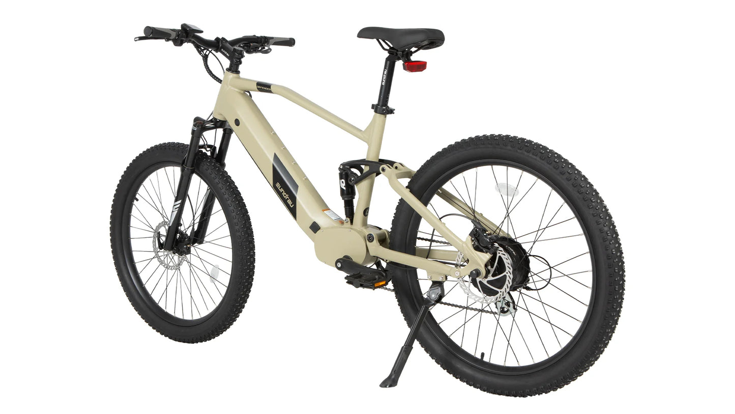 Eunorau DEFENDER Dual-Suspension Electric Mountain Bike