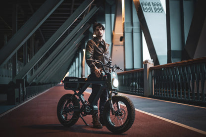 Eunorau FLASH 2.0 Powerful and Stable Mid-motor Long Range Electric Bike