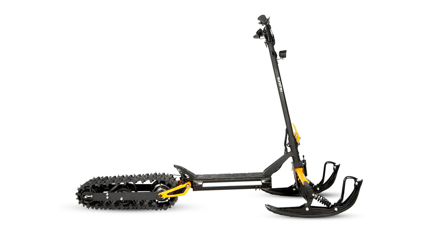 Eunorau ICEX 1.0 2000W Dual Sled Full Suspension Winter Terrain Electric Scooter