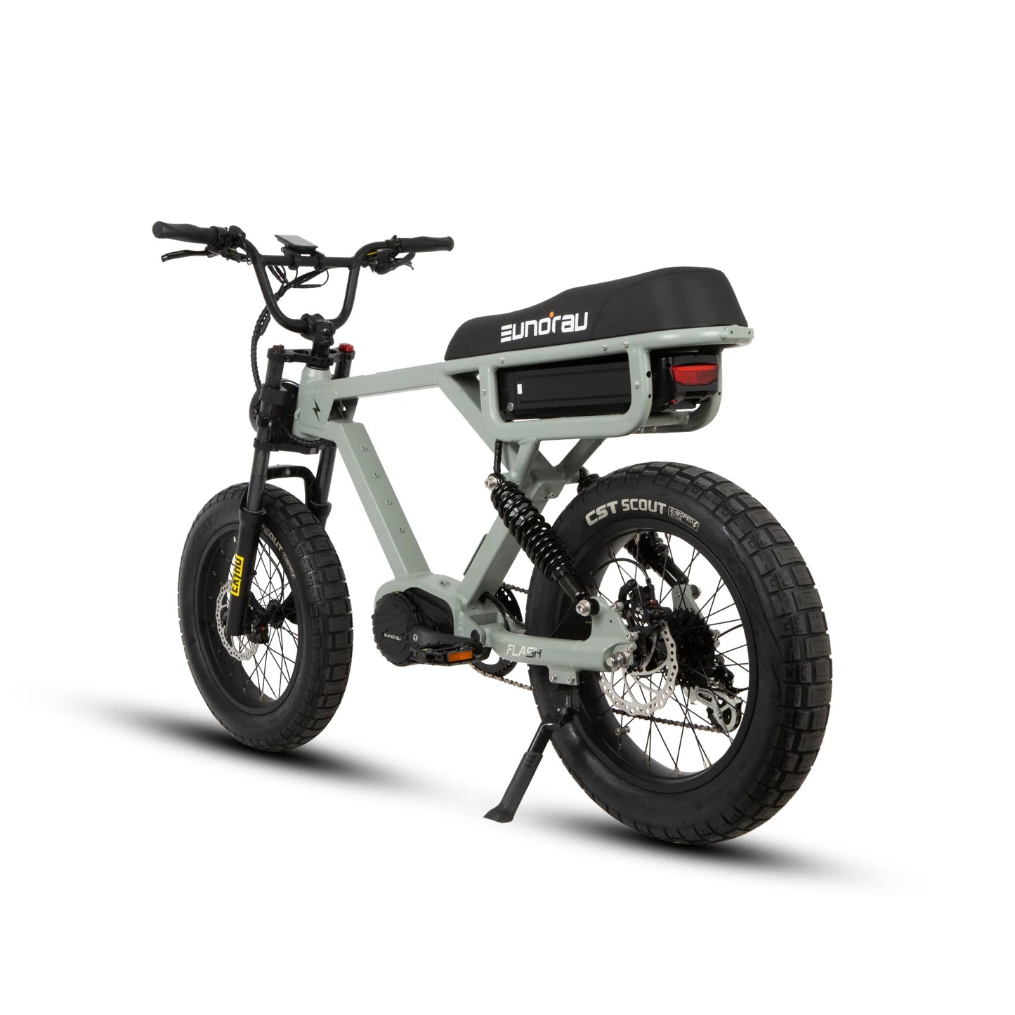 Eunorau FLASH 2.0 Powerful and Stable Mid-motor Long Range Electric Bike