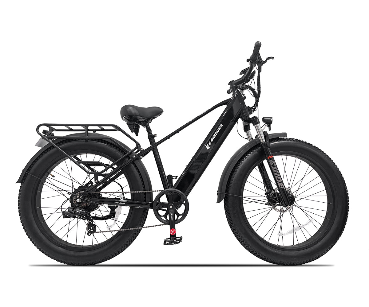 E-BIKE USA – Amazing M All-Terrain Step-Over Fat Tire E-Bike