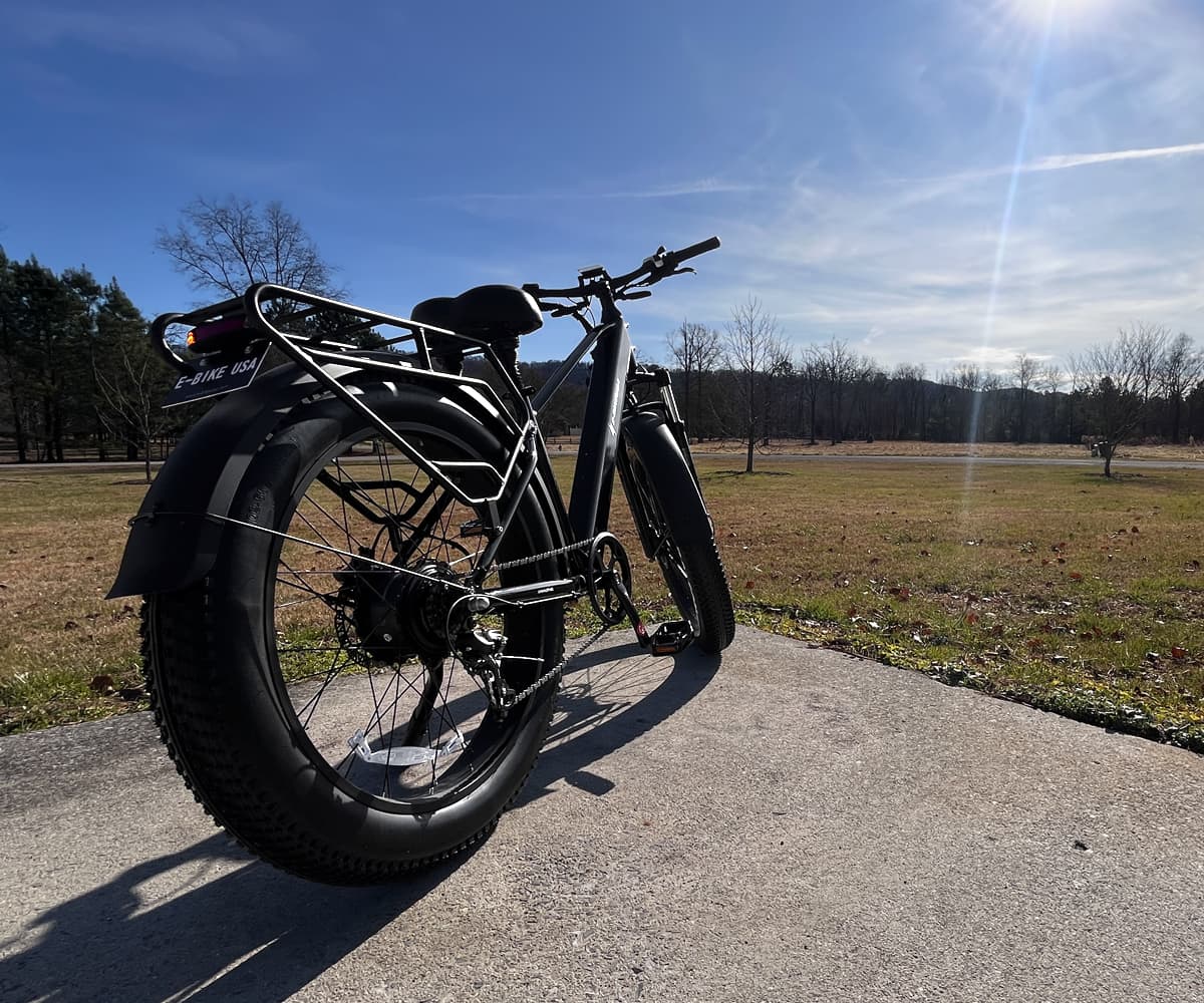 E-BIKE USA – Amazing M All-Terrain Step-Over Fat Tire E-Bike